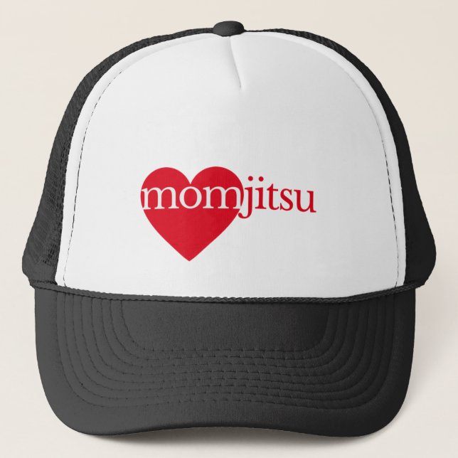 Mom Jitsu Trucker Hat (Front)