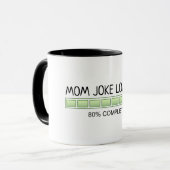 Mom Joke Loading Funny Mug (Front Left)