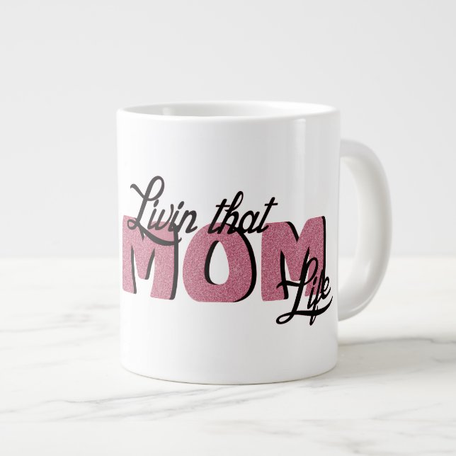 Mom - Jumbo Mug (Front Right)