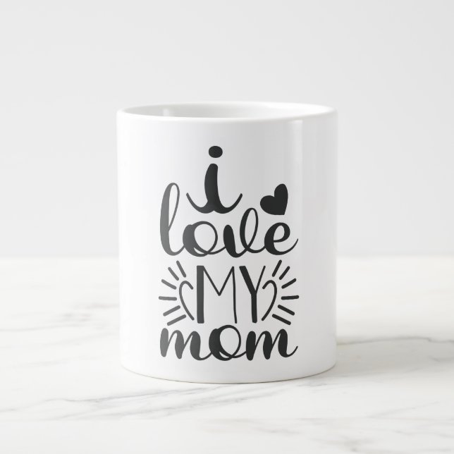 Mom  Jumbo Mug (Front)