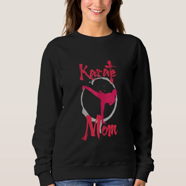 Mom Karate Sweatshirt (Front)