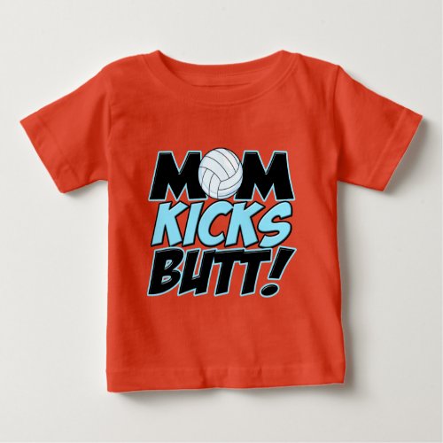 Mom Kicks Butt Vpng Baby T_Shirt