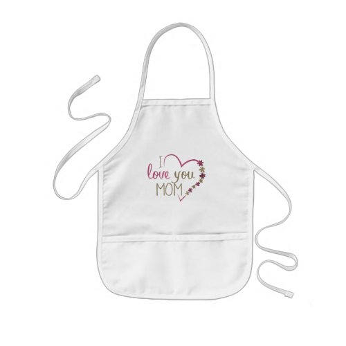 Mom Kids Apron