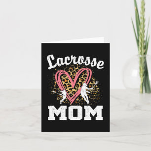 Mom Leopard Heart Matching Mothers Day Card