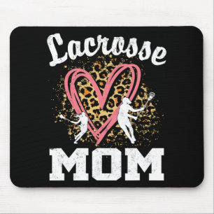 Mom Leopard Heart Matching Mothers Day  Mouse Pad