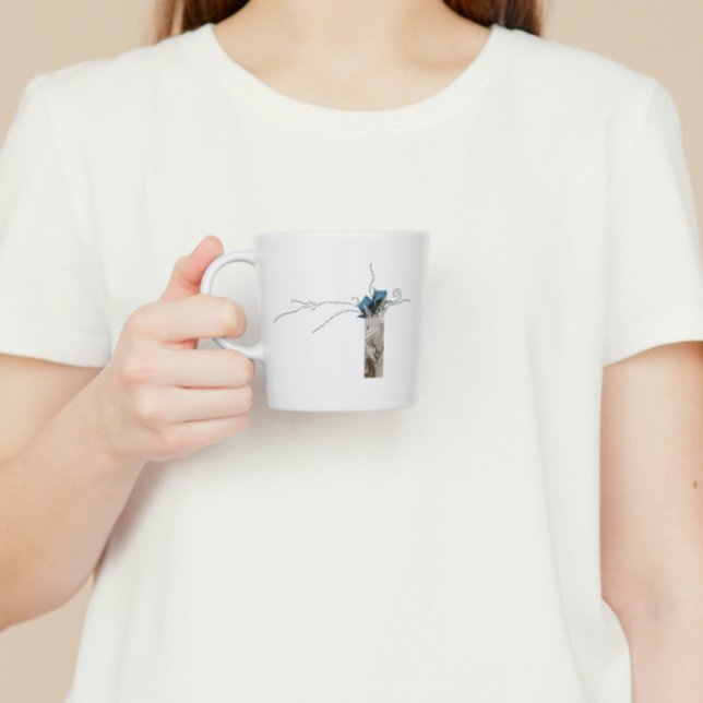 Mom life accessories chaos coordinator photo poem  latte mug (Creator Uploaded)