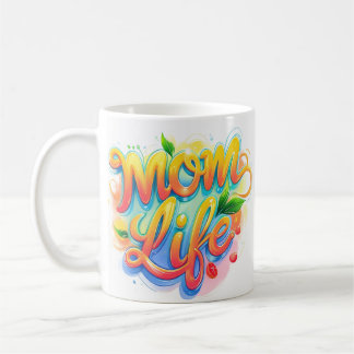 Mom Life Custom Name Mug – Lemonade Inspired Desig