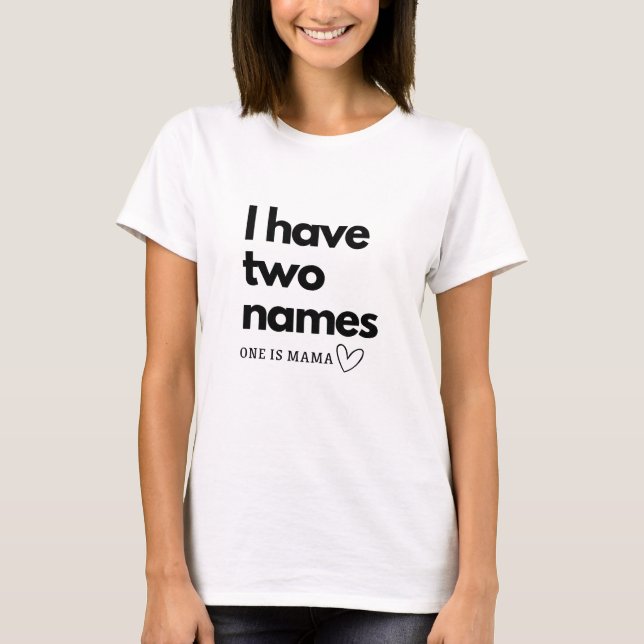 Mom Life Funny Mom Shirt, Mother's Day Gift T-Shirt (Front)