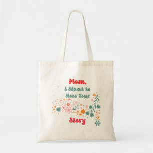 Mom life Item with Fun and Meaningful Design Tote Bag