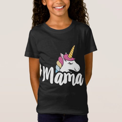 Mom Life Mama Tees Unicorn Horse Women Grandma Gif