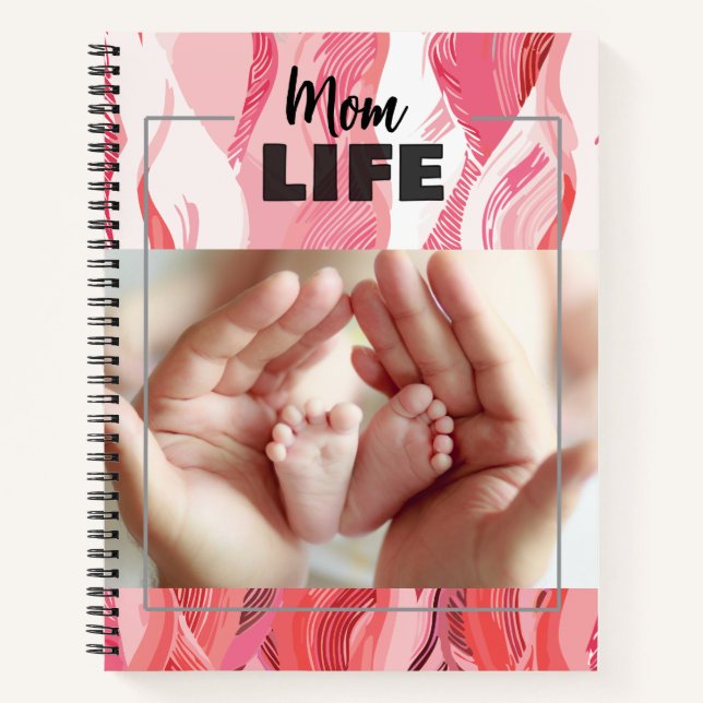 Mom Life - Notebook for mom (Front)