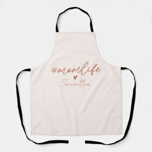 Mom Life - Rustic Charm Design Apron