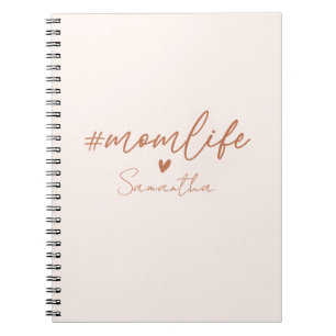 Mom Life - Rustic Charm Design Notebook