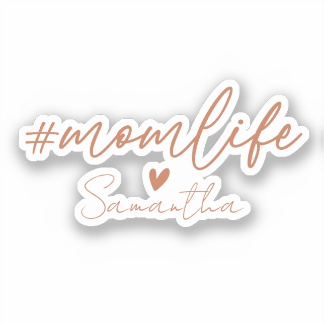 Mom Life Sticker (Front)
