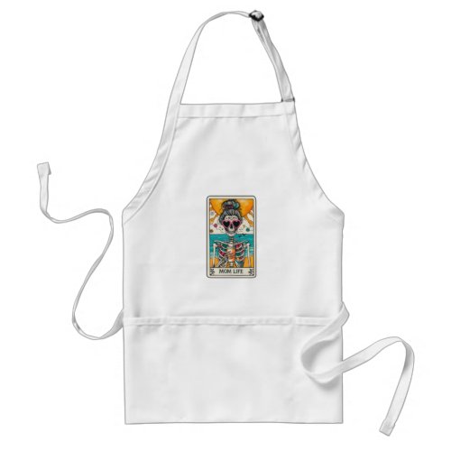 Mom Life Tarot Card Apron