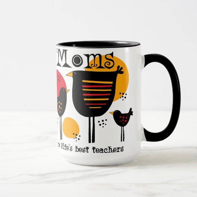 Mom Life's Best Teacher Mug (Right)