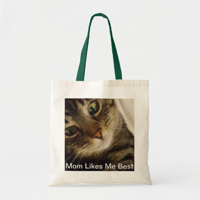 Mom Likes Me Best Tote Bag (Front)