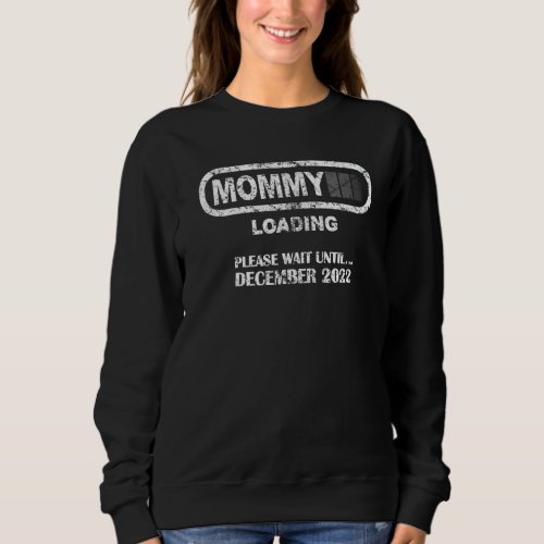 Mom Loading December 2022 New Mommy  Loading Vinta Sweatshirt