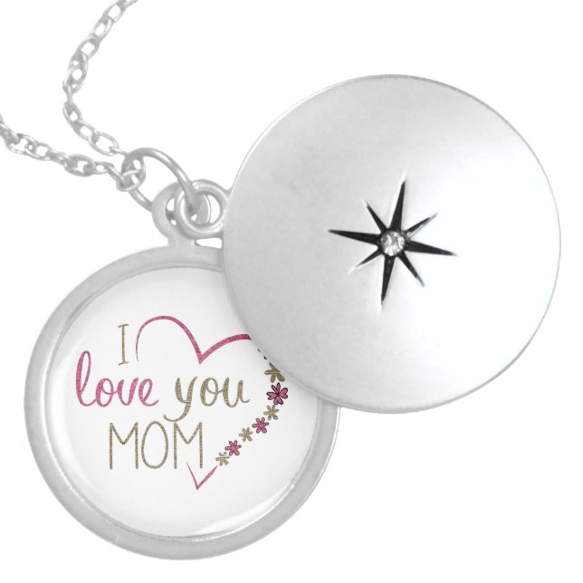 Mom Locket Necklace (Front)