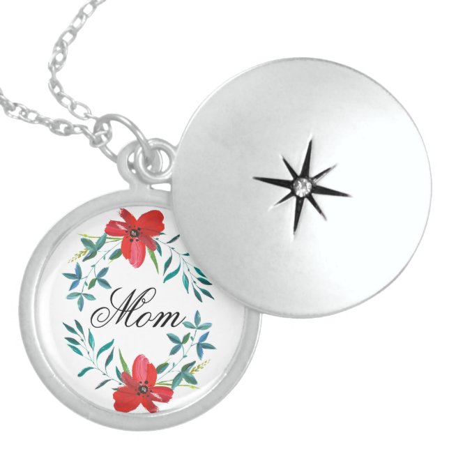 Mom Locket Necklace (Front)