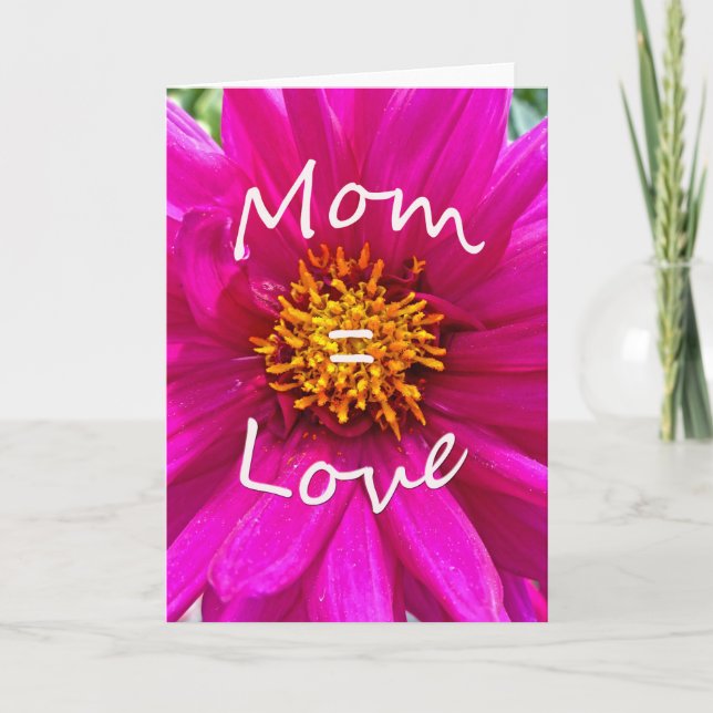Mom = Love Card (Front)