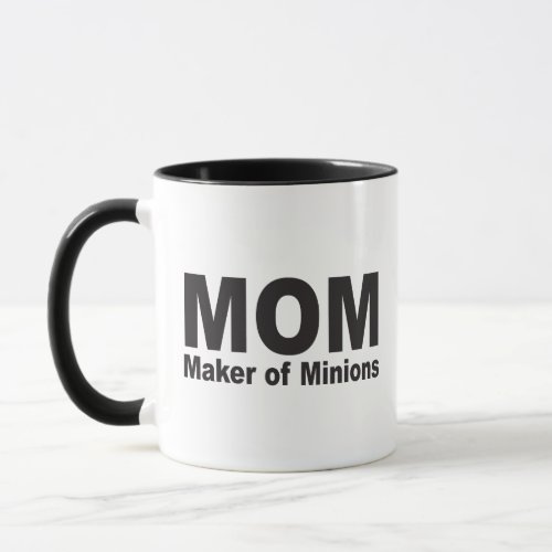 Mom Maker Of Minions Short Sleeve Mom  Mug
