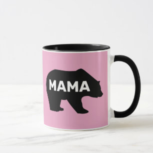 MOM MAMA BEAR COFFEE MUGS
