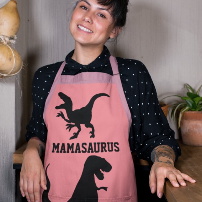 MOM MAMASAURUS KITCHEN APRON (Creator Uploaded)