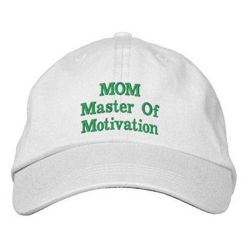 MOM Master Of Motivation Hat for Mom