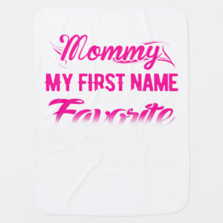 Mom Merch Gift Baby Blanket