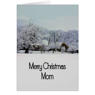 Mom Merry Christmas card