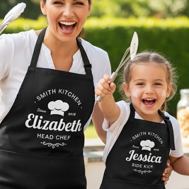 Mom & Mini Chef Personalized Apron Set (Creator Uploaded)