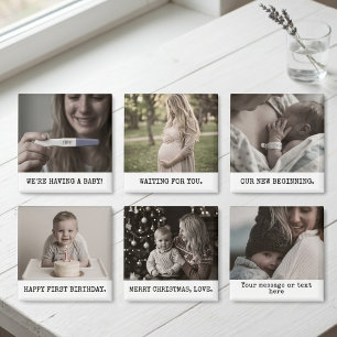 Mom Mommy Personalized First Mother's Day Photo Magnet