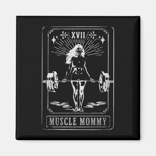 Mom Mommy Tarot Card Mama Happy Mother's Day Mom L Magnet (Front)