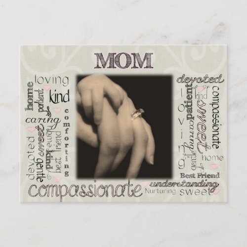 Mom Montage Postcard
