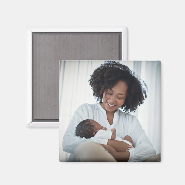 Mom Mother Baby Family Photo Personalize  Magnet (Front/Back)