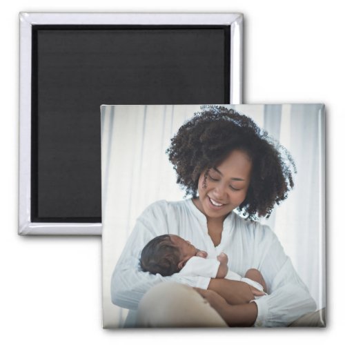 Mom Mother Baby Family Photo Personalize  Magnet