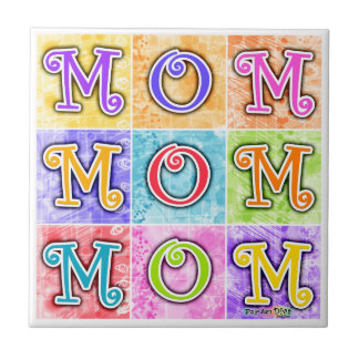 MOM - Mother Ceramic Tile