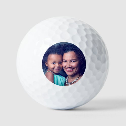 Mom Mother Family Boy Girl Photo Personalize Golf Balls