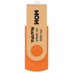 MOM, MOTHER LOVE FOR SON, DAUGHTER , BIRTHDAY GIFT FLASH DRIVE