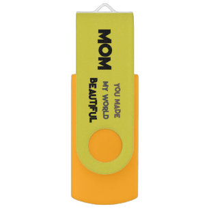 MOM, MOTHER LOVE FOR SON, DAUGHTER , BIRTHDAY GIFT FLASH DRIVE