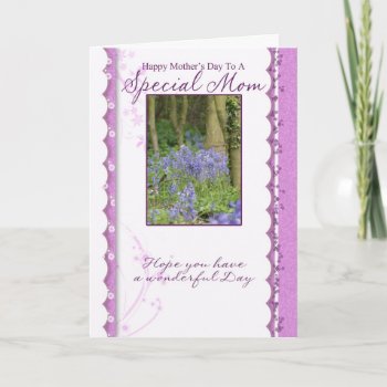 Mom Mothering Sunday Mother's Day Card by moonlake at Zazzle