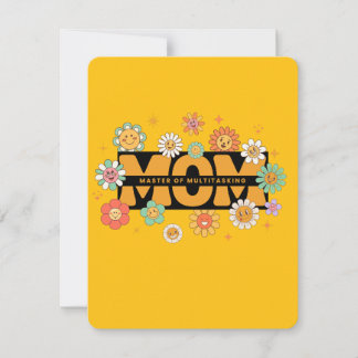 MOM : Mothers Day Collection 3 Holiday Card