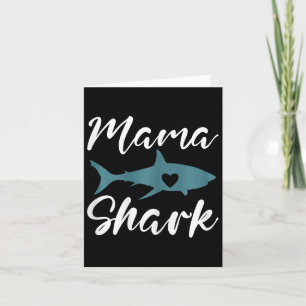 Mom Mother's Day Funny Mama Shark  Card