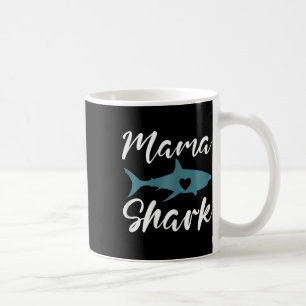 Mom Mother's Day Funny Mama Shark Coffee Mug