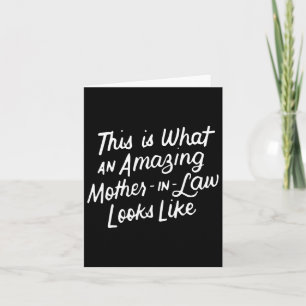 Mom Mothers Day Gift Mother In Law From Daughter S Card