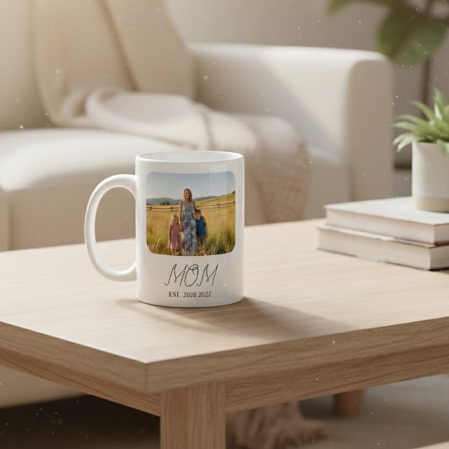 MOM Mother's Day Photo Coffee Mug (Creator Uploaded)