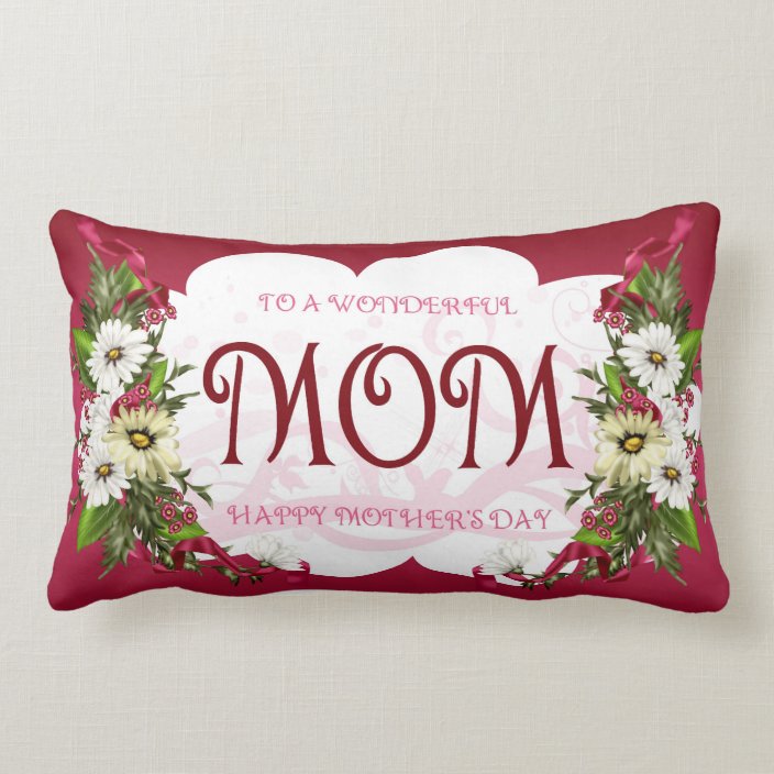 Mom, Mother's Day Pillow Keepsake For Mothers day