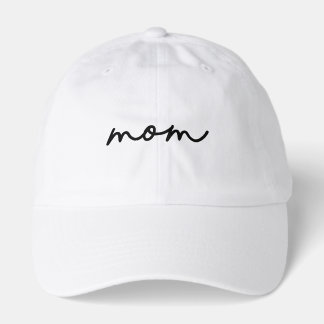 Mom Mother's Day White Hat Gift