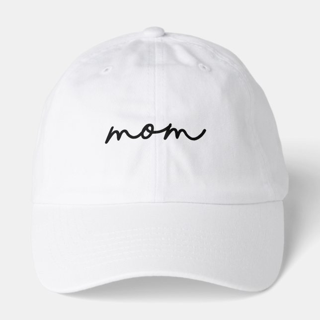 Mom Mother's Day White Hat Gift (Front)